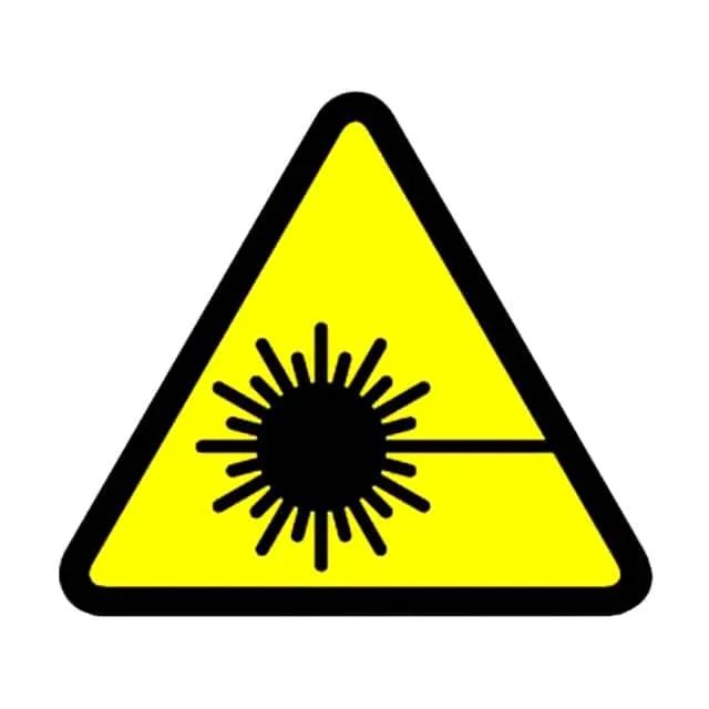 PESW-A-8Y (LABEL ELECT WARN 0.5 BK/YL 10PC")