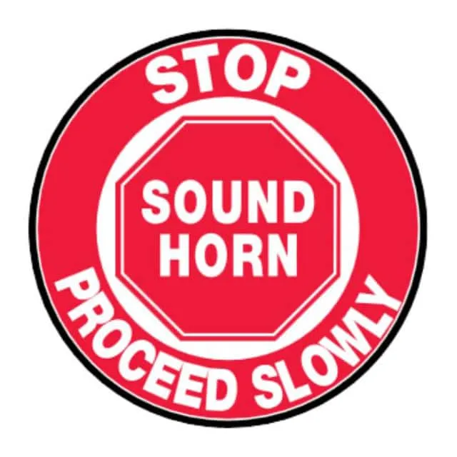 PFM0026 (SIGN 17DIA RED/WHITE")