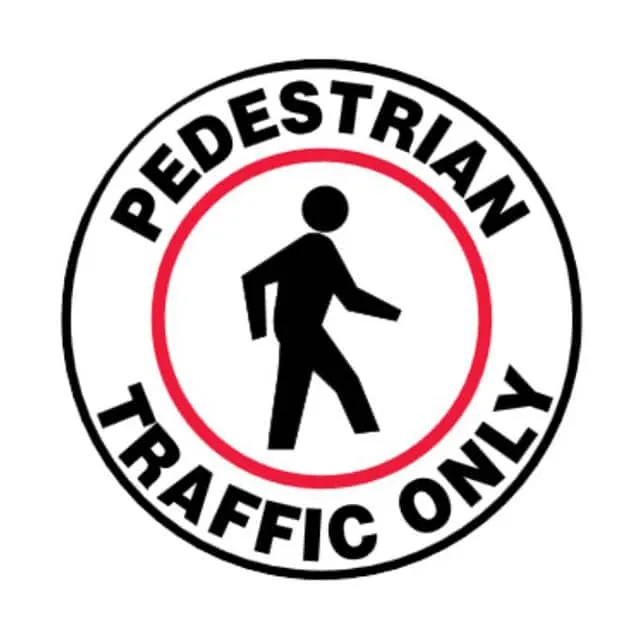 PFM0030 (SIGN 17DIA RED/BLACK/WHITE")