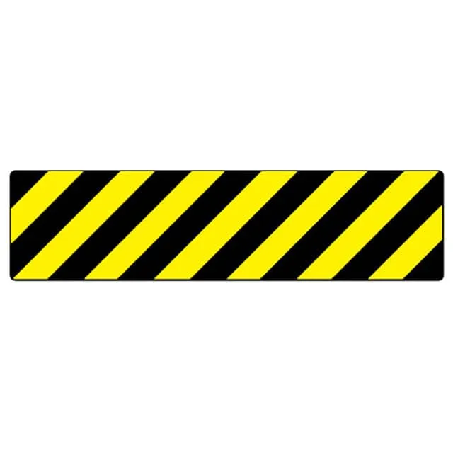 PFM0042 (SIGN 24X6" BLACK/YELLOW")