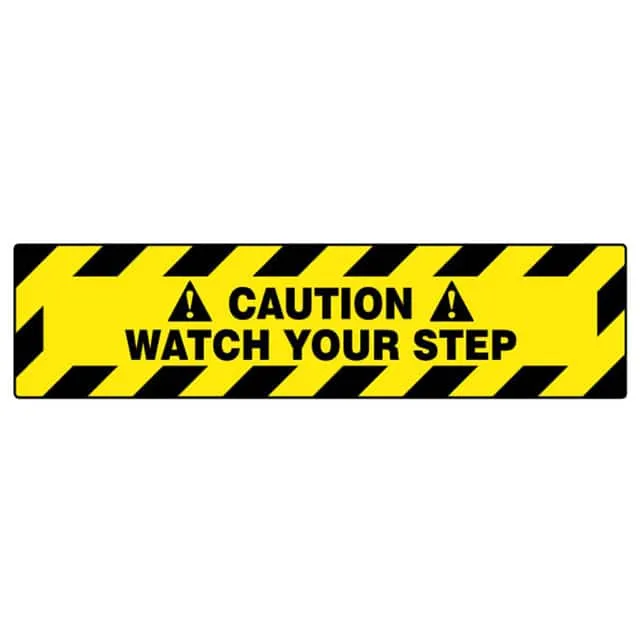 PFM0053 (SIGN 24X6" BLACK/YELLOW")