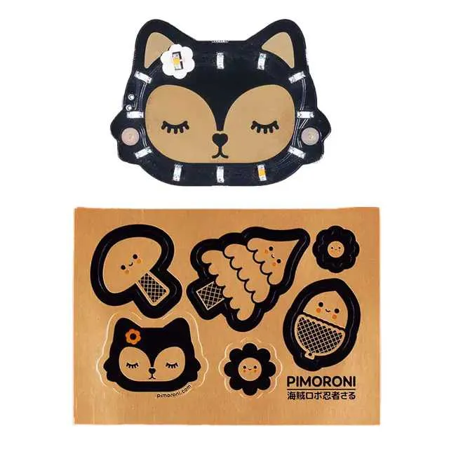 PIM314 (BEARABLES FOX LED BADGE)