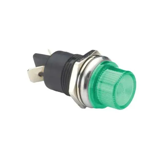 PL-522-GC (PILOT LED 12V GRN. M16 BLD)