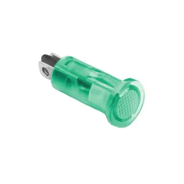 PL-524-GC (PILOT LED 12V GRN PUSH-IN BLD)