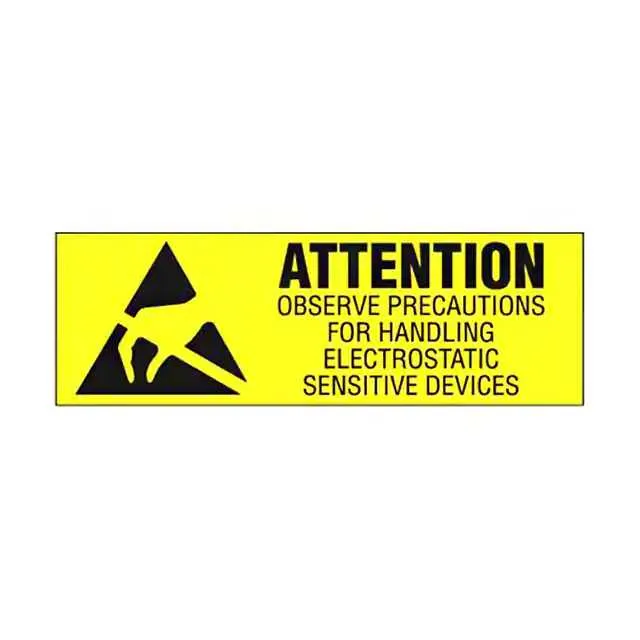 PLD-60 (LABEL ELECTRL WARN 3X1" 100PC")