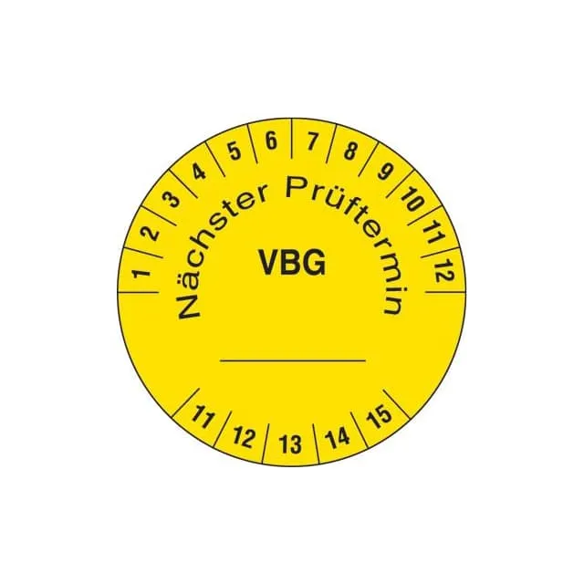 PLD-VBGSLY (LABEL ID RATINGS 3X1" BLACK/YLL")
