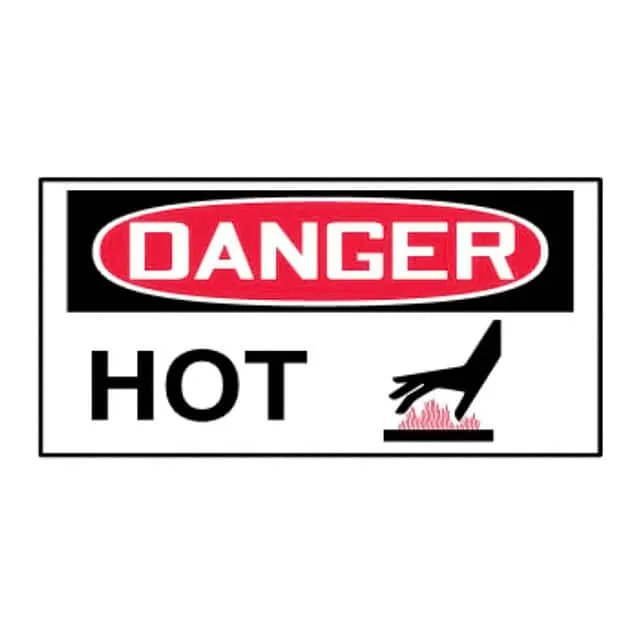 PLVS0103D3018 (LABEL ELECTL WRN 3X1.5" RD/BK/W")