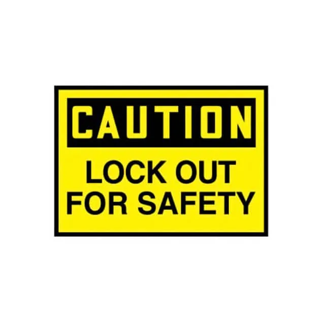 PLVS0305C3622 (LABEL ELECTRL WARN 5X3.5" BK/YL")