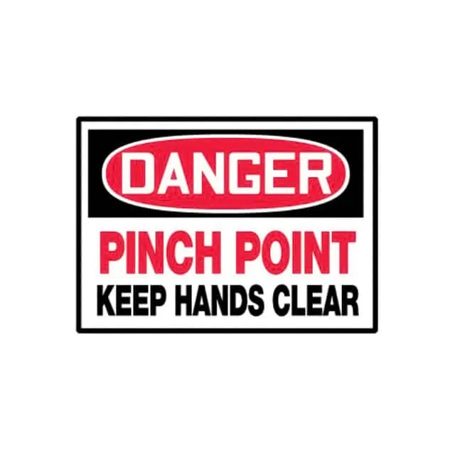PLVS0305D3134 (LABEL ELECTL WRN 5X3.5" RD/BK/W")
