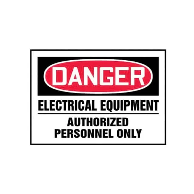 PLVS0305D7148 (LABEL ELECTL WRN 5X3.5" RD/BK/W")