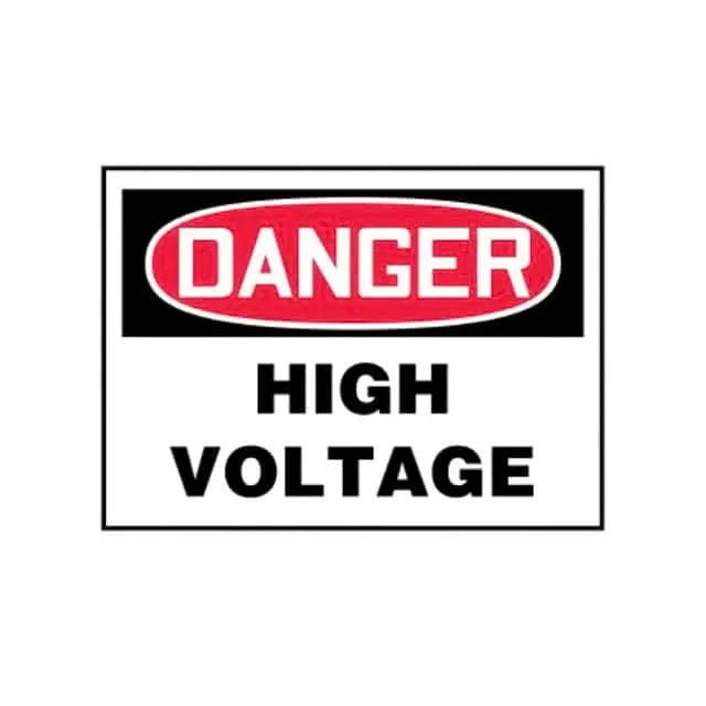 PLVS0305D7151 (LABEL ELECTL WRN 5X3.5" RD/BK/W")