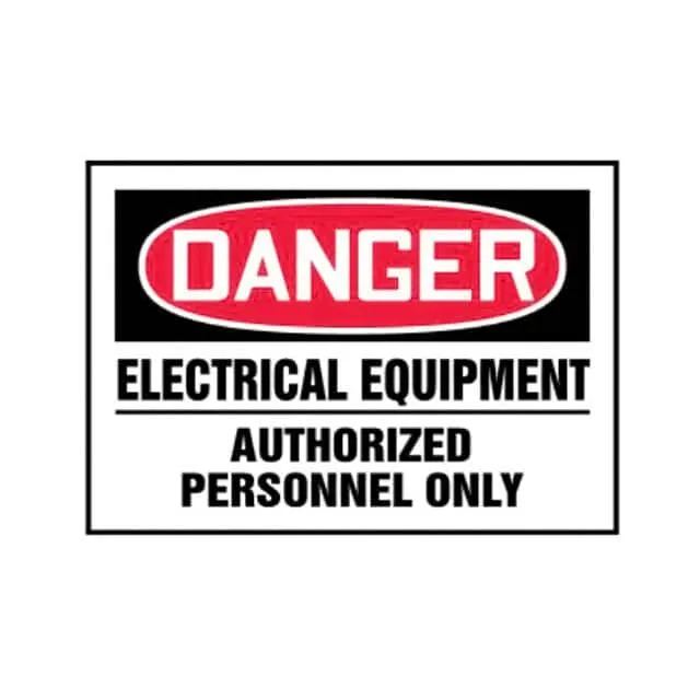 PLVS0507D7148 (LABEL ELECTRL WARN 7X5" RD/BK/W")