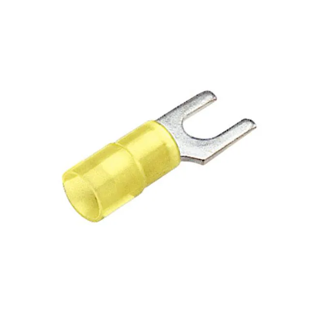 PN10-6F-2K (CONN SPADE TERM 10-12AWG #6 YEL)