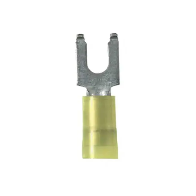 PN10-10FF-L (CONN SPADE TERM 10-12AWG #10 YEL)