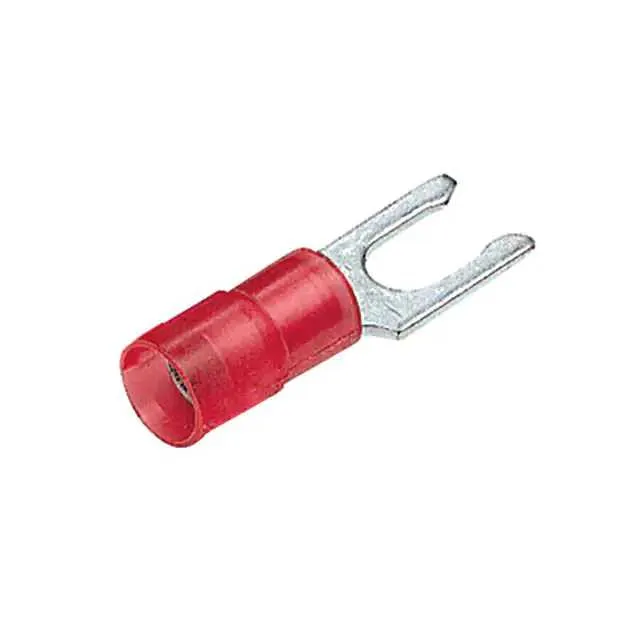 PN18-6LF-3K (CONN SPADE TERM 18-22AWG #6 RED)