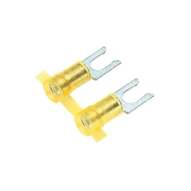 PNF10-10LF-2K (CONN SPADE TERM 10-12AWG #10 YEL)