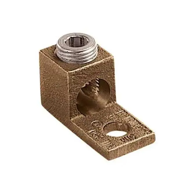 PNL-500-3 (CONN TERM RECT LUG 4 AWG)