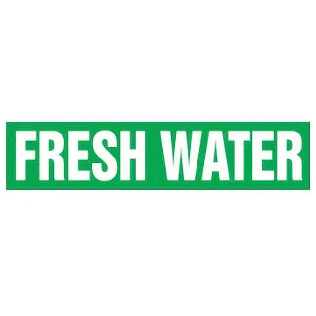 PPMA1231D (LABEL 12X2.5" WHITE/GREEN")