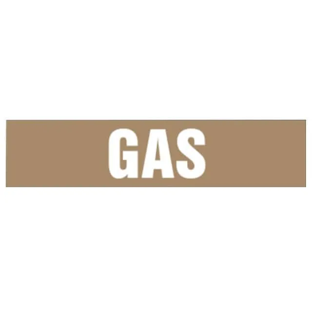 PPMA1247D (LABEL 12X2.5" BROWN/WHITE")