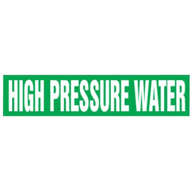 PPMA1317D (LABEL 12X2.5" WHITE/GREEN")