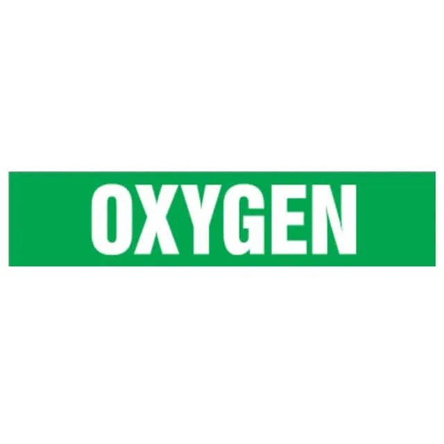 PPMA1453A (LABEL 8X1" WHITE/GREEN")