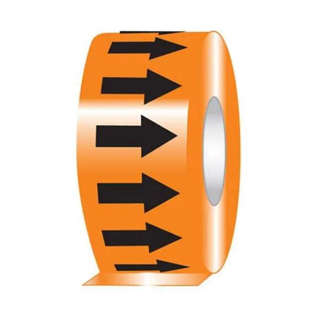 PPMR1X108BO (ARROW TAPE 1X108' BLK/ORANGE,RL")