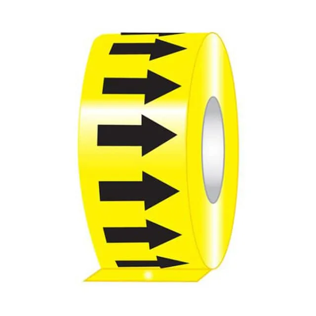 PPMR1X108BY (ARROW TAPE 1X108' BLK/YELLOW,RL")