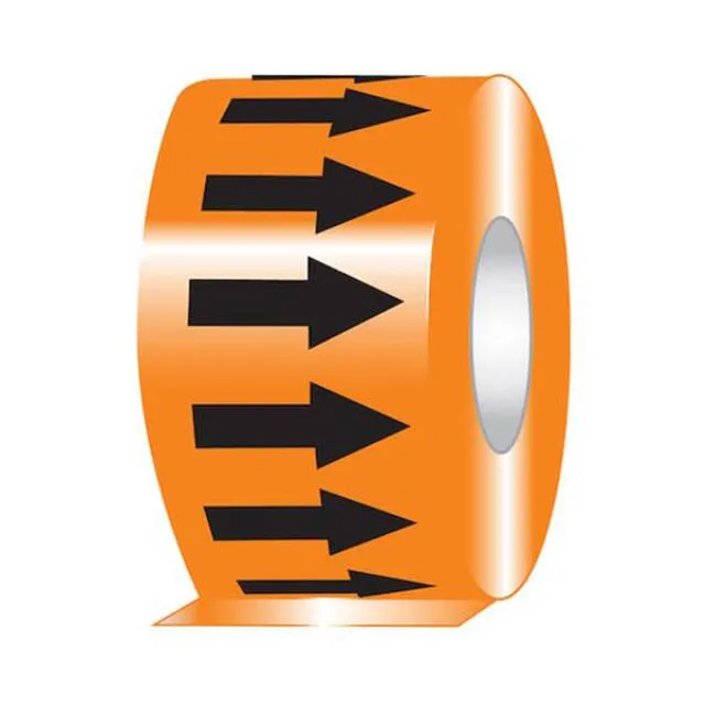 PPMR2X54BO (ARROW TAPE 2X54' BLK/ORANGE,RL")