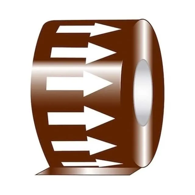 PPMR2X54WBR (ARROW TAPE 2X54' WHITE/BROWN,RL")