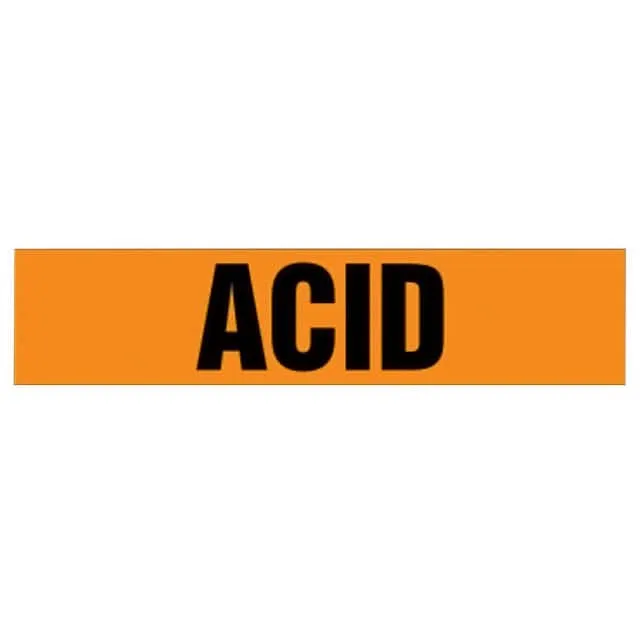 PPMS1007A (ST PIPE MRKR, ACID, OR, A,EA)