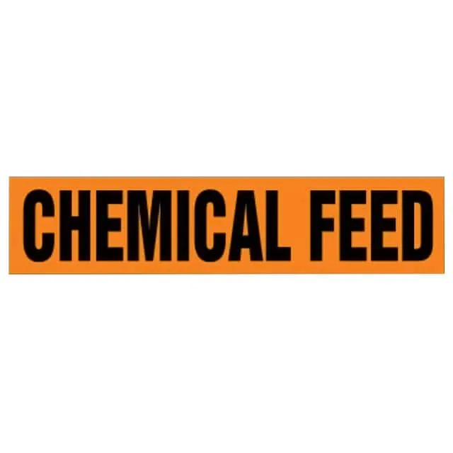 PPMS1095C (ST PIPE MRKR, CHEMICAL FEED, OR,)