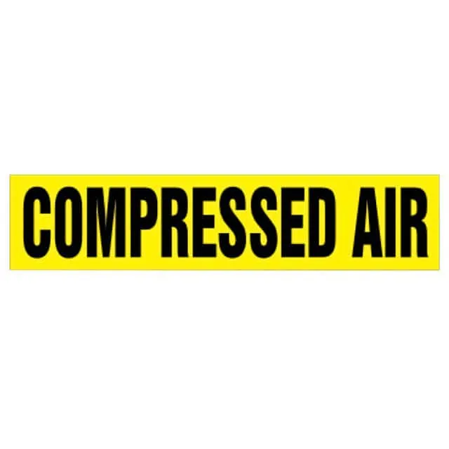 PPMS1125A (ST PIPE MRKR, COMPRESSED AIR, YL)