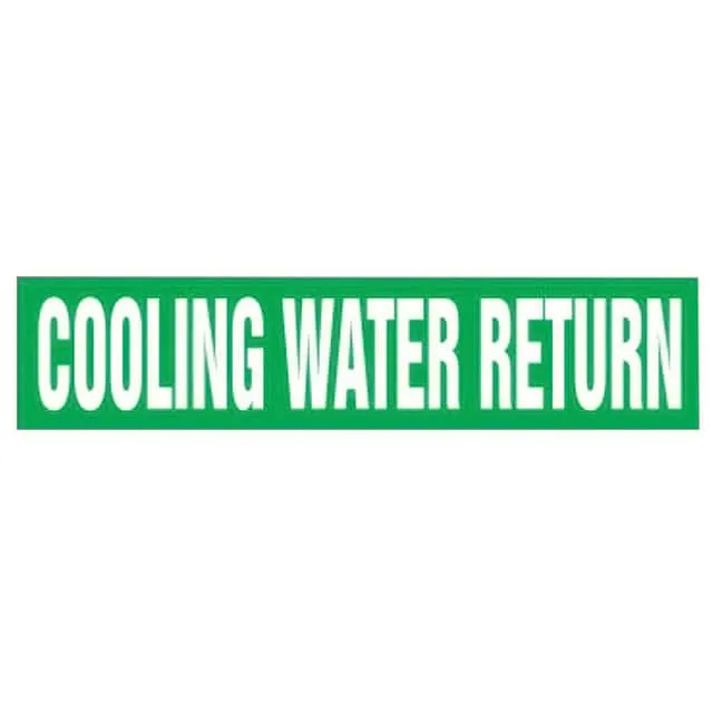 PPMS1149C (ST PIPE MRKR, COOLING WATER RETU)