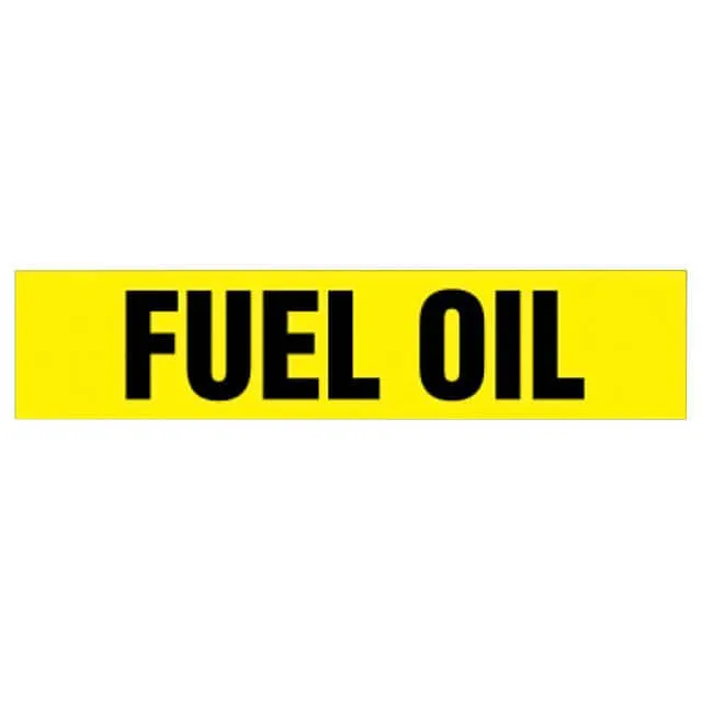 PPMS1237C (ST PIPE MRKR, FUEL OIL, YL, C,EA)