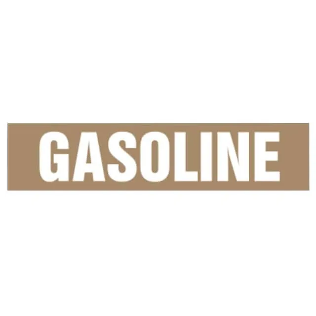 PPMS1253C (ST PIPE MRKR, GASOLINE, BN, C,EA)