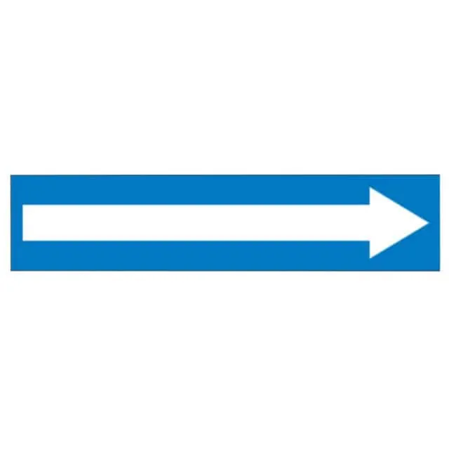 PPMS1657F (ST PIPE MRKR,LONG ARROW, BU, F,E)