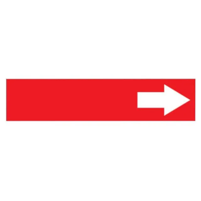 PPMS1659E (ST PIPE MRKR,SHORT ARROW, RD,EA)