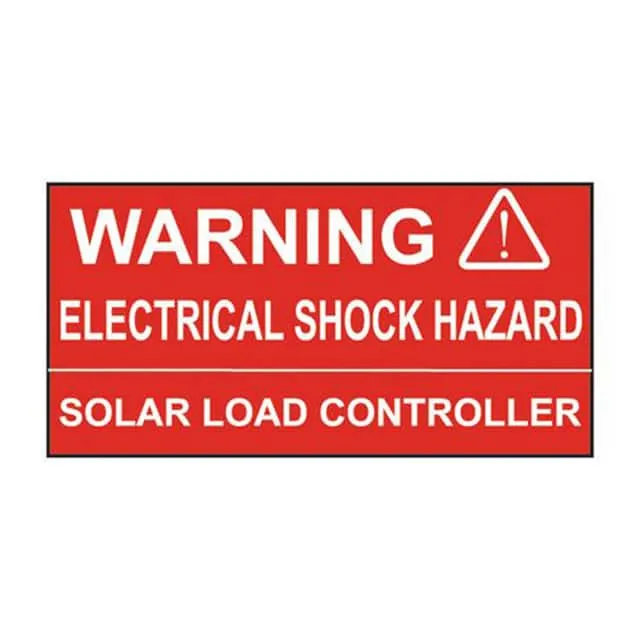 PPS0103WSL1-SLC (LABEL ELECTRL WARN 3X1" WHT/RED")