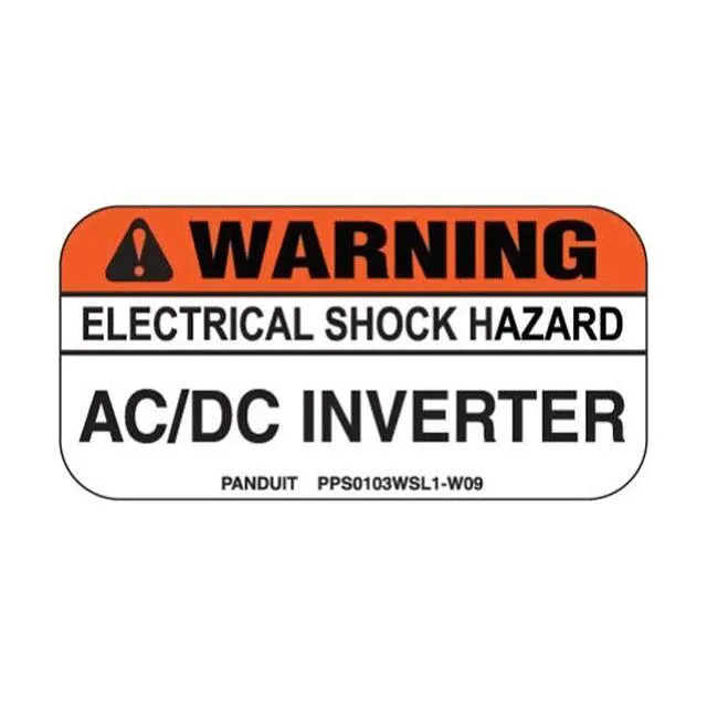 PPS0103WSL1-W09 (LABEL ELECTRL WARN 3X1.5" 50PC")
