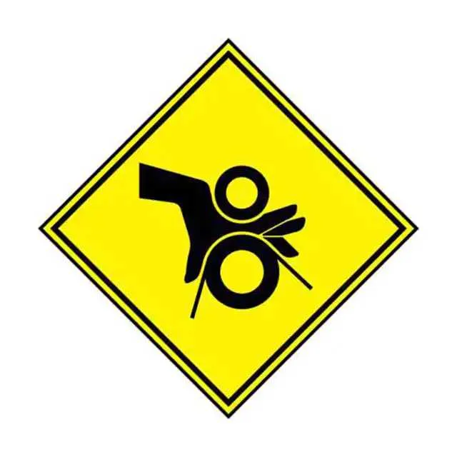 PPS0202B493 (SIGN ID RATINGS 2.25X0.5" BK/YL")