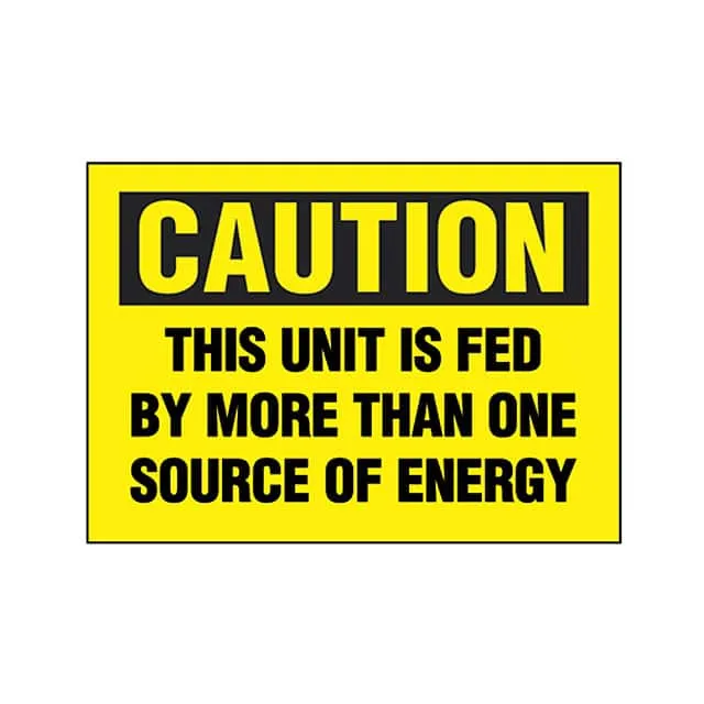 PPS0305C174 (SIGN ELECTRL WARN 5X3.5" BLK/YL")