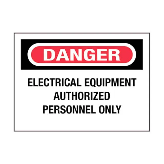 PPS0305D70 (SIGN ELECTRL WARN 5X3.5" BLK/WT")