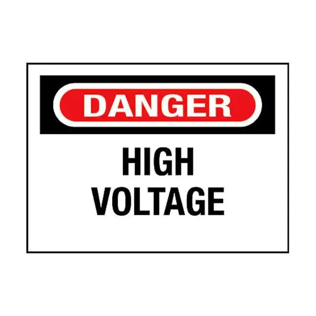 PPS0305D72 (SIGN ELECTRL WARN 5X3.5" BLK/WT")