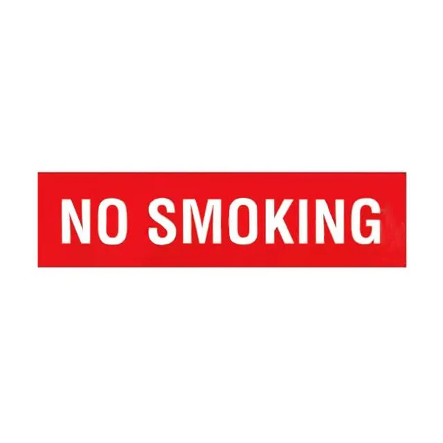 PPS0514B265 (SIGN ID RATINGS 14X5" WHITE/RED")