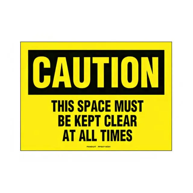 PPS0710C91 (SIGN ELECTRL WARN 10X7" BLK/YLL")