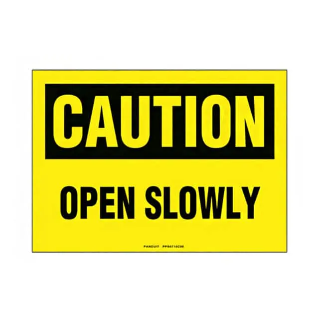 PPS0710C98 (SIGN ELECTRL WARN 10X7" BLK/YLL")