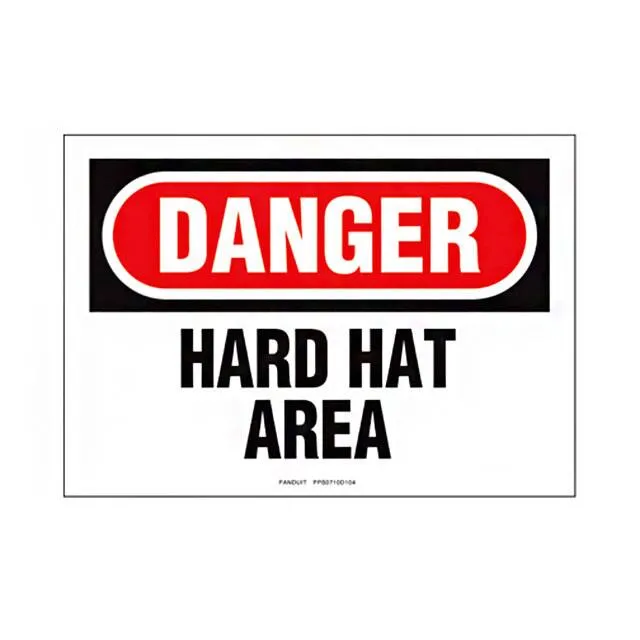 PPS0710D104 (SIGN ELECTRL WARN 10X7" BLK/RED")
