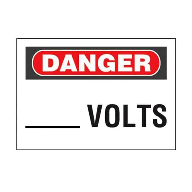 PPS0710D28 (SIGN ELECTRL WARN 10X7" BLK/RED")