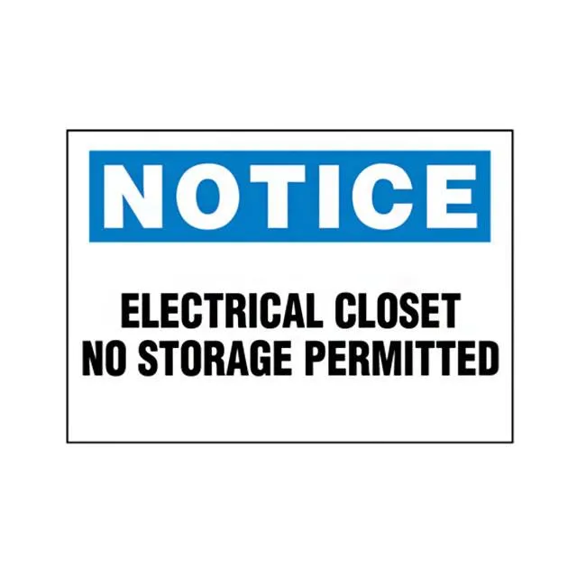 PPS0710N203 (SIGN ID/RATINGS 10X7" BLCK/BLU")