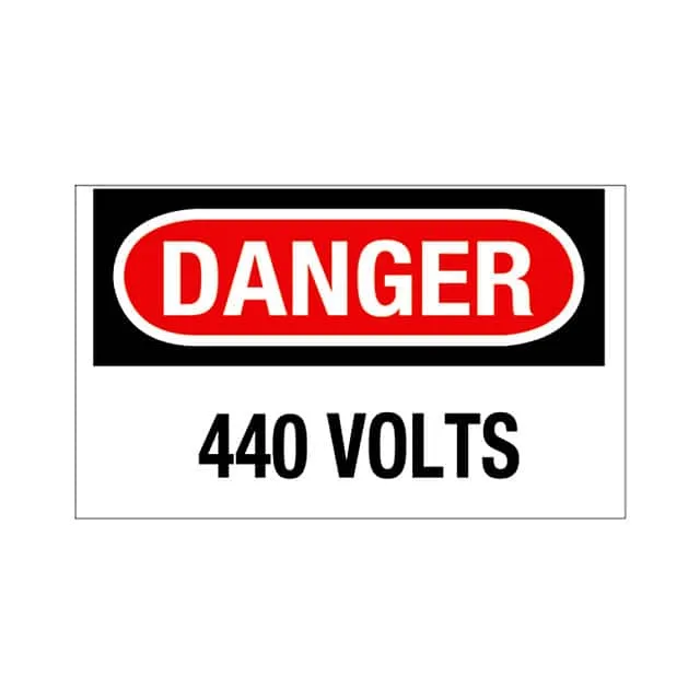 PPS1014DV016 (SIGN ELECTRL WARN 14X10" BLK/RD")